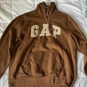 Brown Gap Hoodie
